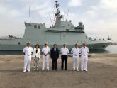 El Gobierno regional acompaña a la Armada en el recibimiento del nuevo buque de Acción Marítima