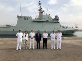 El Gobierno regional acompaña a la Armada en el recibimiento del nuevo buque de Accin Martima