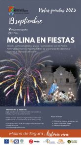 Visitas guiadas gratuitas MOLINA NOCTURNA EN FIESTAS