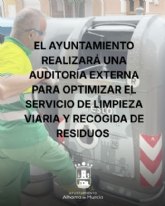 El Ayuntamiento realizar� una auditor�a externa para optimizar el servicio de limpieza viaria y recogida de residuos