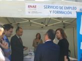 El SEF difunde las ventajas de Garantía Juvenil en el Foro de Empleo de Cartagena