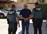 La Guardia Civil desarticula en Cieza un grupo delictivo dedicado a robar en casas de campo