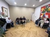 Los delegados del SIME en el Ayuntamiento de Murcia se reúnen con el Alcalde Serrano