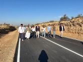 Abierto al trfico el Camino de Los Castaños, que une la urbanizacin de El Chorrico con la carretera Murcia-Altorreal, tras los trabajos de acondicionamiento y mejora de la seguridad vial realizados por el Ayuntamiento
