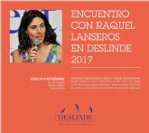 Raquel Lanseros presenta su poesia reunida en Deslinde 2017