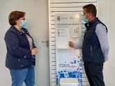 Acta distribuye estaciones de desinfeccin en los principales edificios municipales de Torre Pacheco
