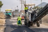 Infraestructuras repara el firme de un tramo deteriorado de la carretera de La Asomada