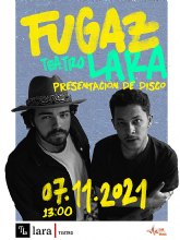 Fugaz presenta su lbum debut con un concierto muy especial en el madrileno Teatro Lara