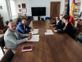 El alcalde de Mula se reúne con la Mancomunidad de los Canales del Taibilla para el seguimiento de los proyectos del municipio y pedanías