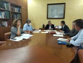 El presidente de la CHS mantiene un encuentro de trabajo con el alcalde de Lorquí