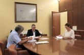 El presidente de la CHS se rene con la alcaldesa de Jumilla