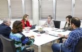 Isabel Franco se reúne con las responsables de Espartaria Tierras Altas de Lorca