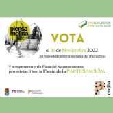 Vuelven los Presupuestos Participativos Municipales a Molina de Segura