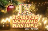 Convocan el IX Concurso de Escaparates de Navidad