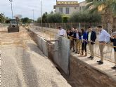 La construccin de los colectores norte y sur de San Javier para mejorar el tratamiento de aguas pluviales concluirn a finales de ano