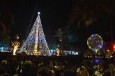 Ms de 15.000 personas presenciaron el encendido del gran rbol de Navidad
