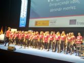 La Coral de la Universidad de Murcia acta en el Teatro Real en el acto de difusin del programa Erasmus+