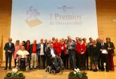 La Comunidad distingue con los I Premios de Discapacidad de la Regin a personas que trabajan por la integracin de este colectivo