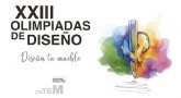 CETEM abre la convocatoria de la XIII edición de las Olimpiadas de Diseño