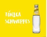 Schweppes Suntory España, nica empresa autorizada para la comercializacin de tnica Schweppes® en nuestro pas