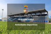 Publicada propuesta de concesión de 19.000 euros en subvenciones a actividades deportivas