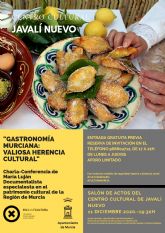 Conferencia 'Gastronoma murciana: valiosa herencia cultural' por la documentalista Mara Lujn