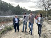Fomento invierte ms de 232.000 euros en estabilizar el talud de una va que discurre por Caravaca de la Cruz
