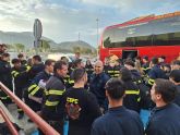 Alumnos de emergencias y proteccin civil del CIFP Hesprides se trasladan a Valencia para ayudar en las tareas de limpieza