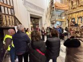 xito de participacin en las visitas a la restauracin de la urna de Alfonso X El Sabio en la Catedral de Murcia
