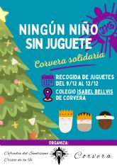 La Cofrada del Santsimo Cristo de la Fe impulsa una recogida solidaria de juguetes en Corvera