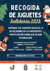 Arranca en Los Alczares la recogida solidaria de juguetes para que ningn nino se quede sin regalo estas fiestas