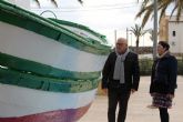 Ciudadanos confirma que se han realizado los trabajos para restaurar el barco de la Plaza del Mar de Isla Plana