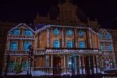 El Palacio Consistorial se transforma con un espectculo de luz y sonido