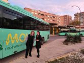 La flota de Movibus incorporar ocho autobuses nuevos elctricos en las lneas que dan servicio a Molina de Segura