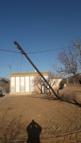 Los vecinos de Nogalte sufren otros dos robos de tendido elctrico en su pedana durante la pasada noche, con ms de medio kilmetro de cable sustrado