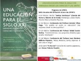 El Ayuntamiento colabora con la Asociacin de Jubilados de STERM para el desarrollo en Lorca de las jornadas 'Una educacin para el siglo XXI'