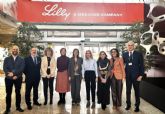 La vicesecretaria de Sanidad del PP, Carmen Fúnez, visita el Centro de I+D y la Planta de Producción de Lilly en Alcobendas