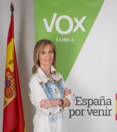 Carmen Menduina ser la candidata de VOX a la alcalda de Lorca
