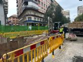 Avanzan los trabajos de reparacin de la avera en Gran Va sin afectar al suministro de agua