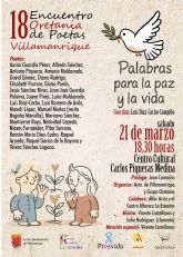 Villamanrique se convierte en el epicentro del verso con el XVIII Encuentro Oretania de Poetas