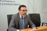 El alcalde de Cartagena comparece ante los medios para informar de una citacion judicial