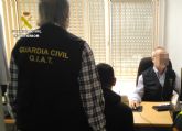 La Guardia Civil detiene a una persona por suplantar la identidad de otra en el examen de recuperacin de puntos por prdida de vigencia del permiso de conduccin