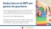 Los contribuyentes podrn deducirse en gastos de guardera hasta mil euros por hijo