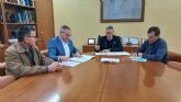 El presidente de la CHS mantiene una reunin de trabajo con el alcalde de Moratalla