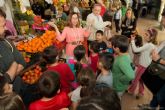 Alumnos de primaria conocen los productos y aprenden a comprar en el Mercado Santa Florentina