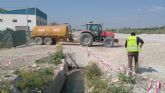 Confirman que la extracción de agua de una acequia para las obras de la autovía del Reguerón se hacía sin autorización administrativa