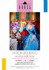 Exposición 'Color-Adictos' de Aarón Izquierdo en Murcia