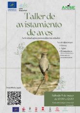 Taller de avistamiento de aves en Cieza