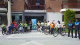 Lorca celebró el Día Mundial de la Bicicleta con un ciclopaseo por las principales calles de la ciudad en el que participaron decenas de personas