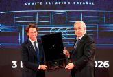 La Regi�n recibe la Placa Ol�mpica del COE por su compromiso con la promoci�n del deporte